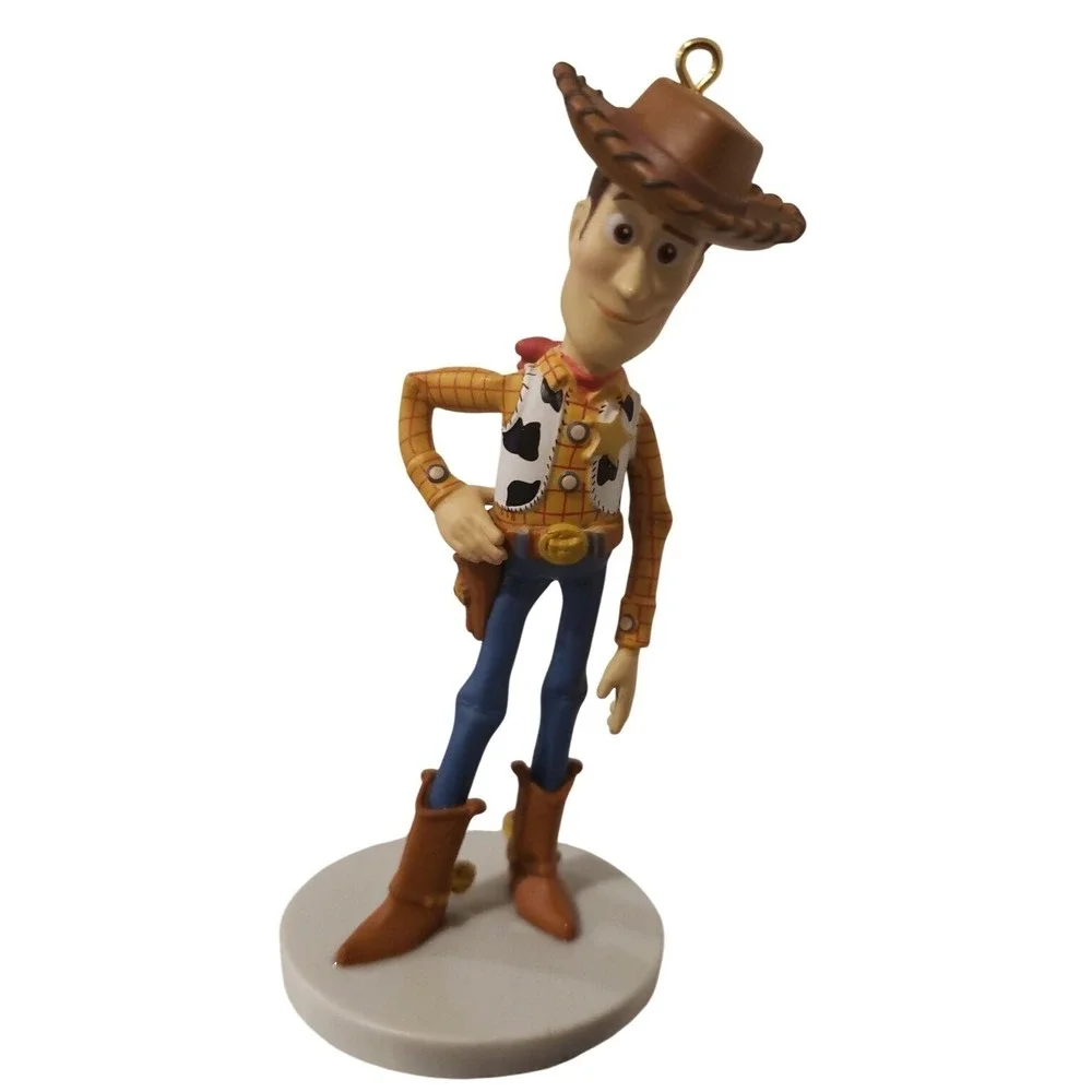 TOY STORY SHERIFF WOODY DISNEY PIXAR Figurine Holiday Christmas Ornament C-16